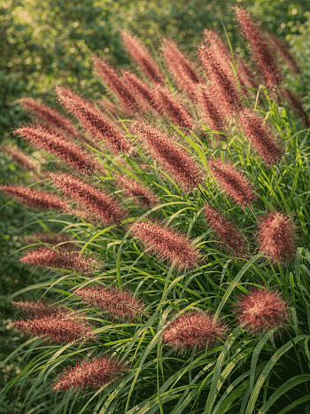 Пеннисетум лисохвостый 'Red Head'