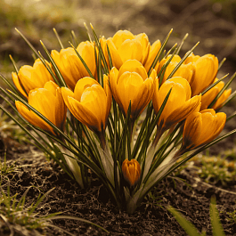 Крокус Ботанический Fuscotinctus