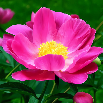 Пион Молочноцветковый Single Pink