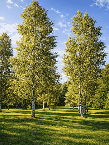 Береза повислая Fastigiata