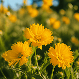 Кореопсис Early Sun Yellow Double