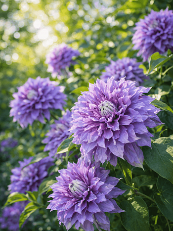 Клематис Diamantina