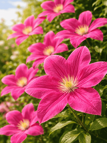 Клематис Kryspina