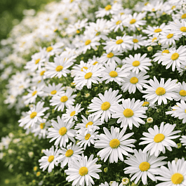 Астра кустарниковая Schneekissen