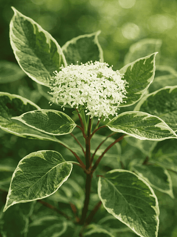 Дерен белый Argenteomarginata