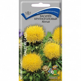Василёк крупноголовый Желтый