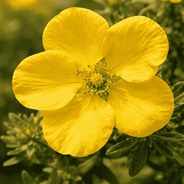 Лапчатка кустарниковая Goldteppich