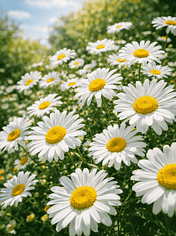 Астра альпийская White