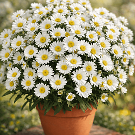 Астра Ново-бельгийская Magic White