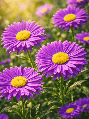 Астра альпийская Violet