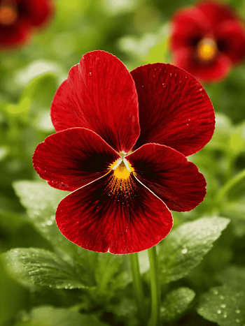 Виола рогатая Rubin