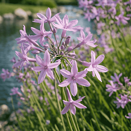 Тульбагия фиолетовая