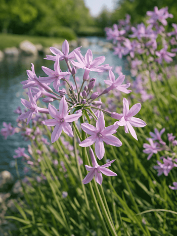Тульбагия фиолетовая
