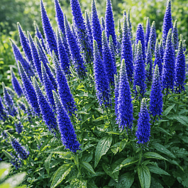 Вероника колосистая Nana Blauteppich