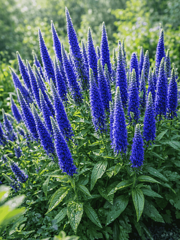 Вероника колосистая Nana Blauteppich