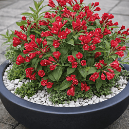 Вейгела гибридная All Summer Red