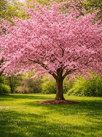 Вишня мелкопильчатая Pink Perfection