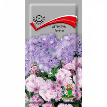 Агератум Тет-а-тет Агератум Тет-а-тет