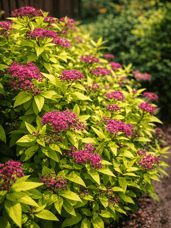 Спирея японская Candlelight