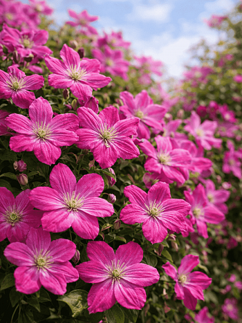 Клематис гибридный Mazurek