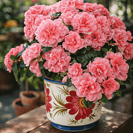 Азалия розовая #4