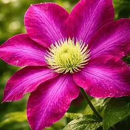 Клематис гибридный Hoshi no Flamenco