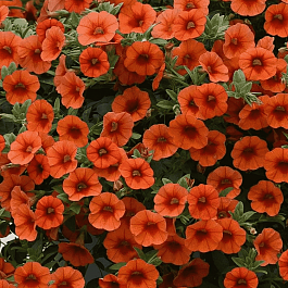 Калибрахоа Cabaret Early Orange (кашпо)
