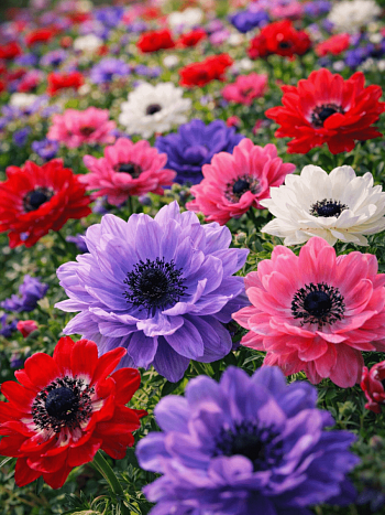 Анемона Double St. Brigid Mixed