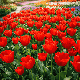 Тюльпан триумф Ile de France