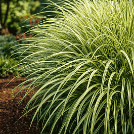 Мискантус китайский Variegatus