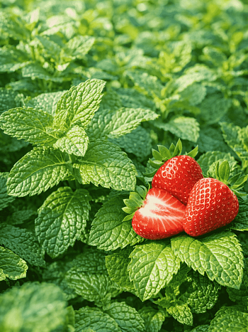 Мята Земляничная (Strawberry mint)
