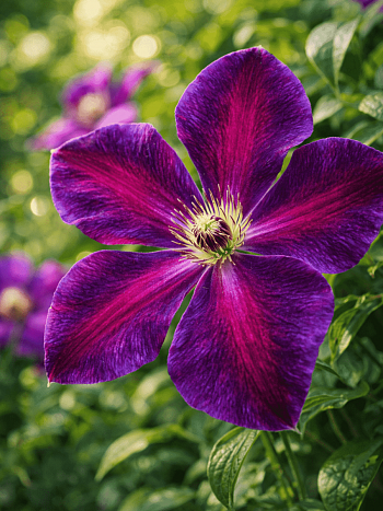 Клематис гибридный Tuchka