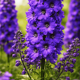 Дельфиниум  культурный Pacific Giant Black Knight