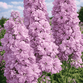 Дельфиниум новозеландский Ocean Pink