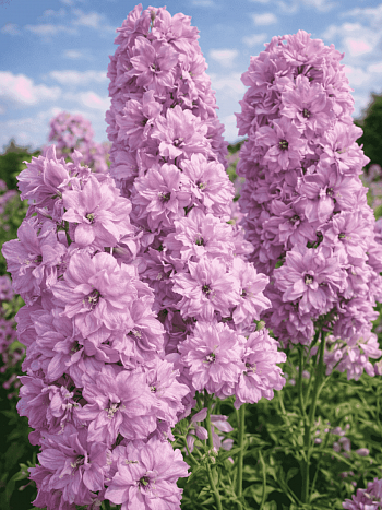 Дельфиниум новозеландский Ocean Pink