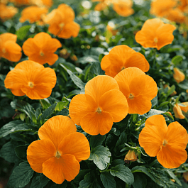 Виола рогатая Penny Orange