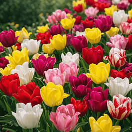 Тюльпан Смесь Окрасок