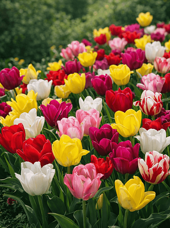 Тюльпан Смесь Окрасок