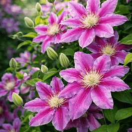 Клематис Tudor