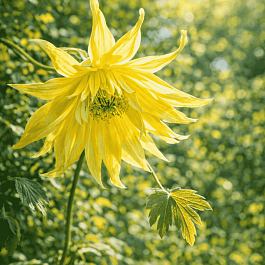 Клематис гибридный Golden Surprise