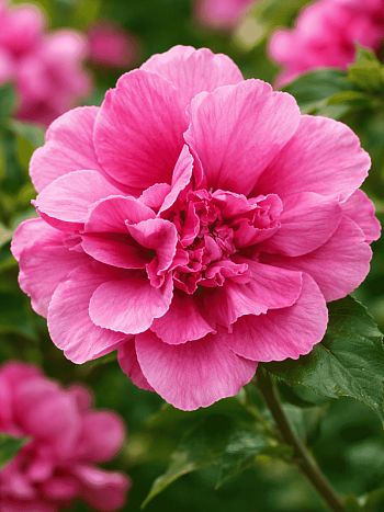 Гибискус Сирийский  Duc de Brabant