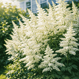 Астильба гибридная Cappuccino