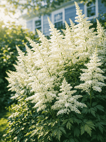 Астильба гибридная Cappuccino