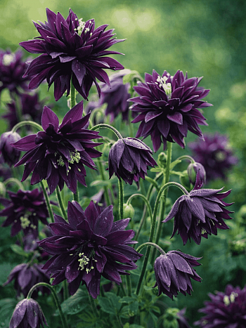 Аквилегия обыкновенная Barlow Black