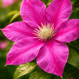 Клематис гибридный Sunset