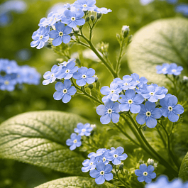 Бруннера крупнолистная Jack Frost