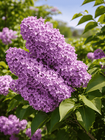 Сирень обыкновенная Валаам