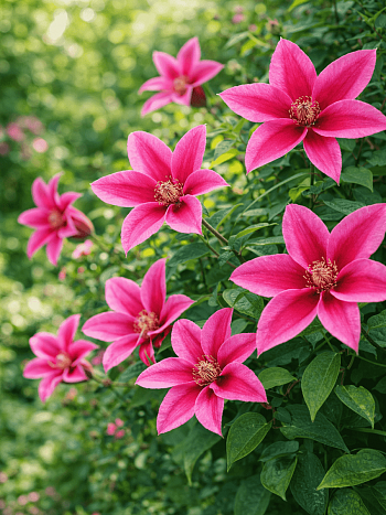 Клематис гибридный Princess Red