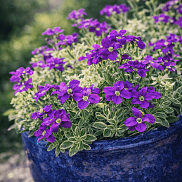 Аубриета Doctor Mules Variegated