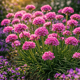 Армерия приморская Morning Star Deep Rose